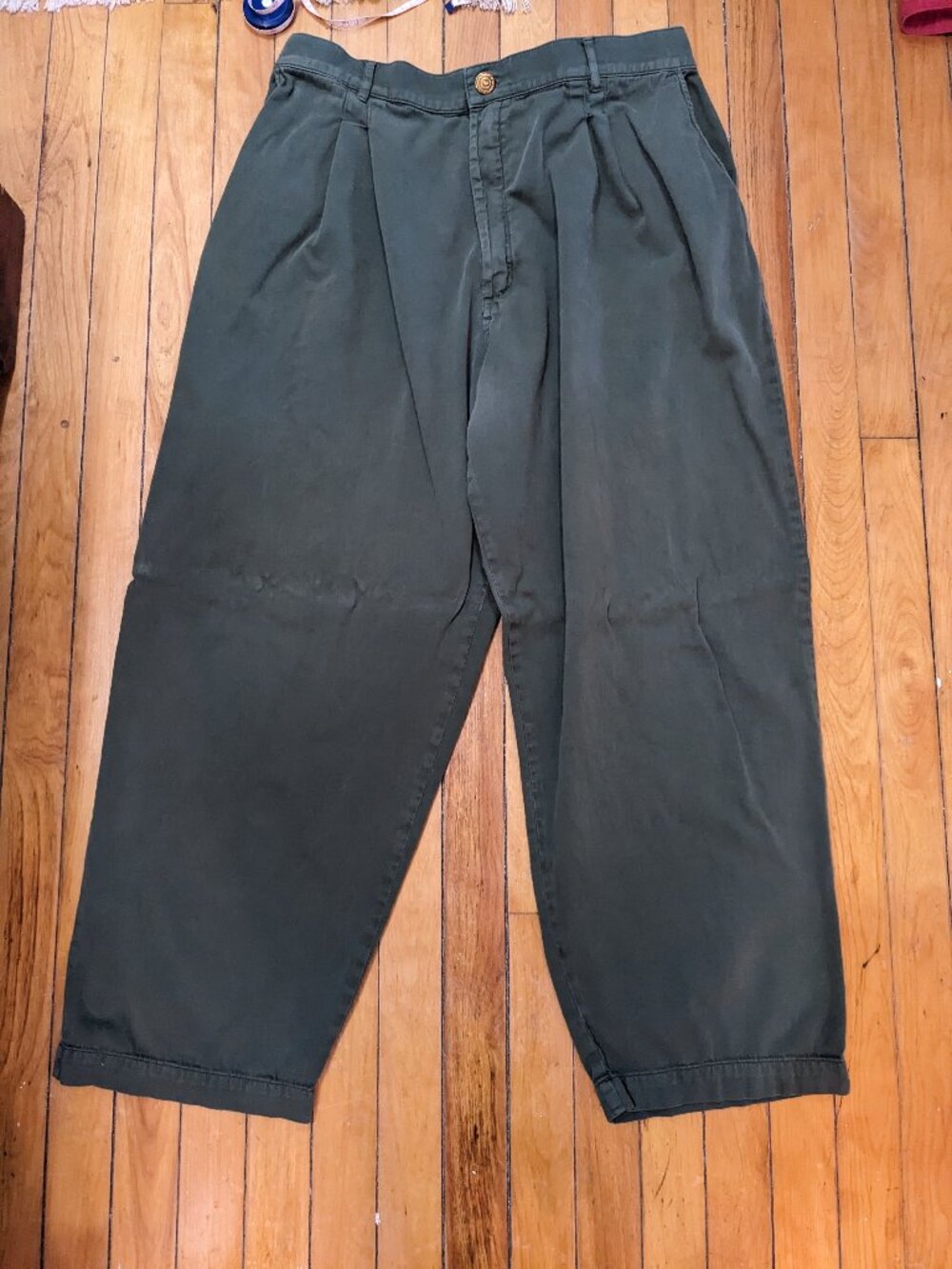 Big Bud Press trousers green XL